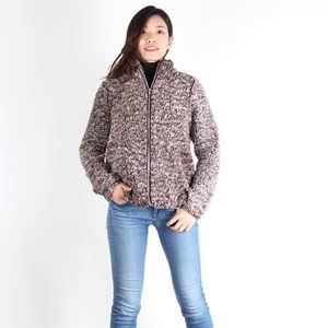 Last piece in size M! Brown Sherpa Jacket